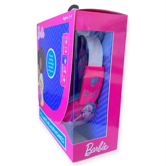 BARBIE Headphones Safe for Kids Ears with Volume Limiting Technology Protection - Picture 8 of 10